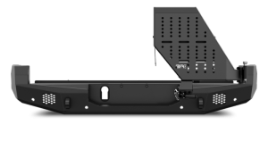 Toyota Tacoma Storage Rack - Passenger Side - Body Armor 4x4 - Side Swingout - Light Texture Black - `16-`23